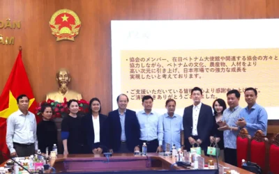 ベトナムデリプロジェクトをベトナムランドン省最高指導部へプレゼンさせていただきました